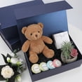 thumbnail image 3 of 4-Pack Magnetic Closure Gift Boxes, 12"x8"x4" Blue Party Favor Boxes with Lids for Birthday & Festival, 3 of 7