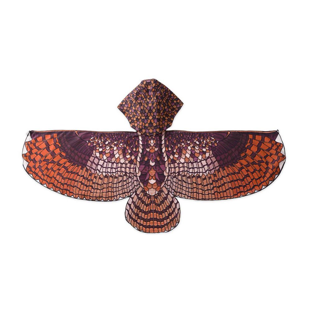 Imagining Me Hooded Owl Wings, Great Horned Owl