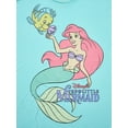 thumbnail image 5 of Women's Plus Size The Little Mermaid Ariel Pajama Set T-Shirt & Pants Disney, 5 of 6