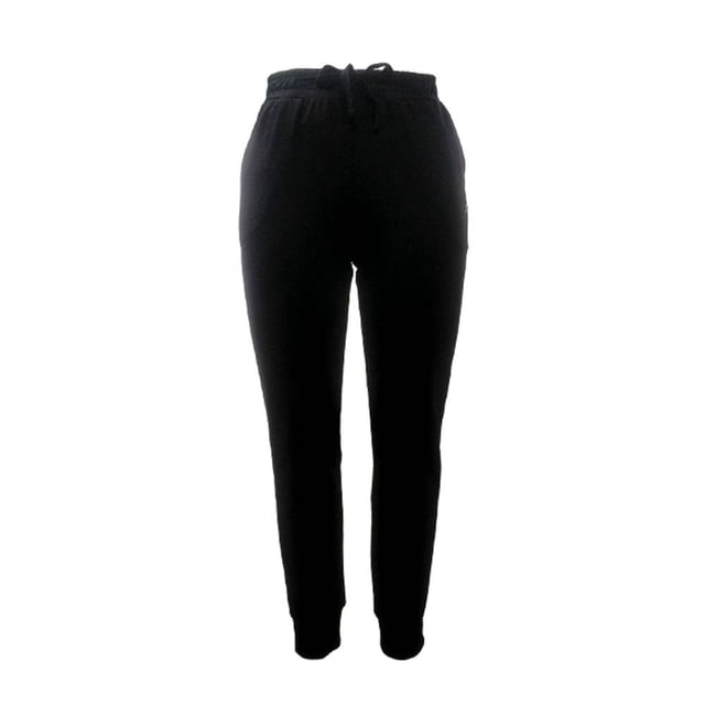 Pantalón Starter para Mujer, Sólido con Cintura Elástica Negro Talla G