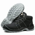 thumbnail image 7 of RIBONGZ Men's Steel Toe Work Boots Anti smashing Puncture-resistant​ Safety Boots for Industrial & Construction Non-slip Wear-resistant Comfortabl Hiking Shoes, 7 of 7