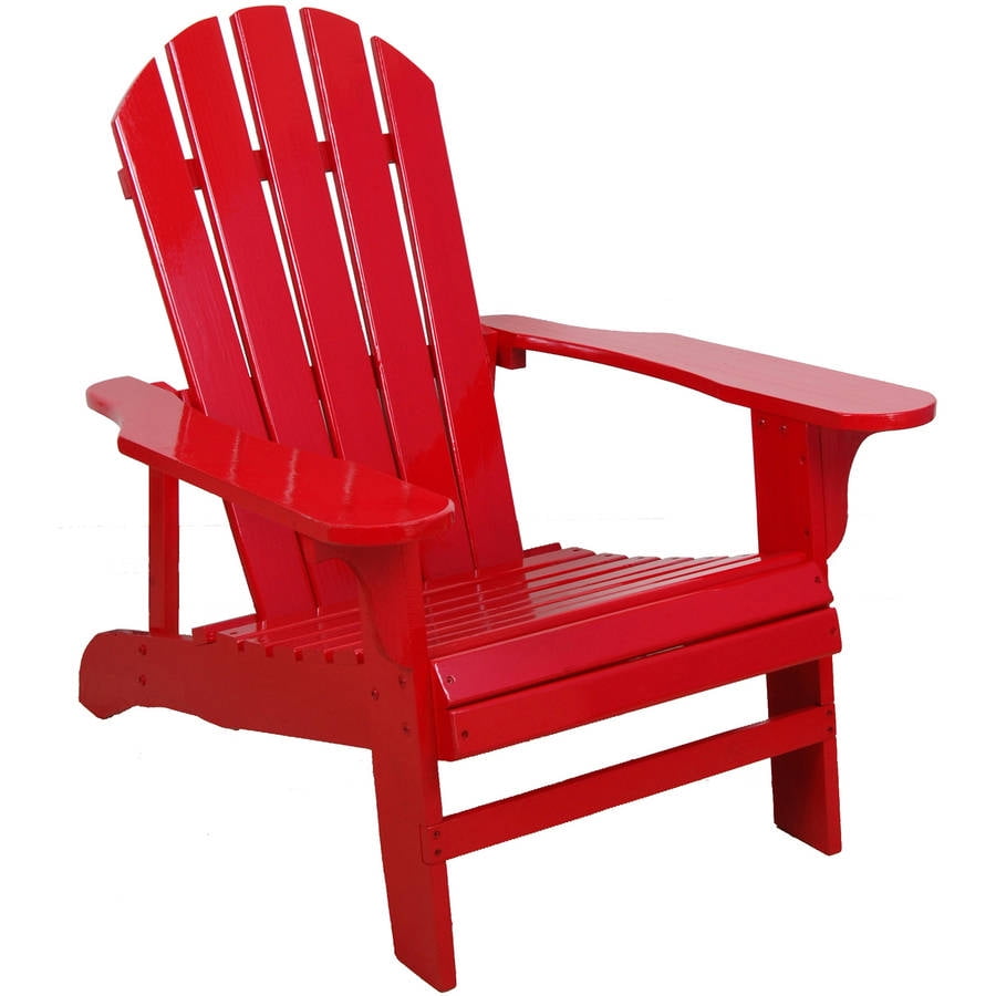 Lehigh Country Tx94050 Adirondack Chair Red 27 8 X 35 8 X 34 4