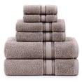 thumbnail image 1 of Juego de toallas LANE LINEN Luxury de 6 piezas, 100% algodón platino, 1 of 9
