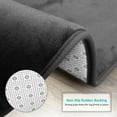 thumbnail image 6 of DODOING 3 Pcs Set Bathroom Rugs and Mats Set Large Thick Non Slip And Absorbent with Rubber, 6 of 7