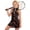 Black, variant on Girls Tennis Dress with Ponytail Baseball Cap, Sleeveless No Inner Shorts, Active Outfit for Little to Big Girls,Athletic Tennis Girls Dress