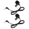 thumbnail image 1 of Micrófono de solapa con clip micrófono Conector de 3.5 mm para teléfono inteligente Android, 1 of 6