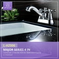 thumbnail image 5 of Anzzi L-Az006 Major Centerset 1.2 GPM Bathroom Faucet - Chrome, 5 of 5
