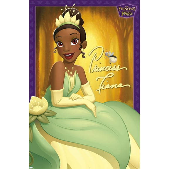 Disney The Princess And The Frog - Princess Tiana Wall Poster, 22.375" x 34"