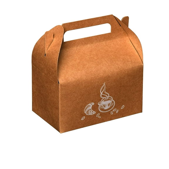Café Paper Treat Boxes 20 Pack 6.25" X 3.75" X 3.5"
