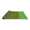 thumbnail image 2 of Ahgly Company Indoor Round Abstract Green Modern Area Rugs, 7' Round, 2 of 4