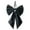 Dark Gray, variant on Clode Christmas Tree Top Decoration with A Large Bow Suitable for Decoration Birthday Christmas Room Wedding and Themed Room Decoration Etc Swinging Car Hanging Ornament Dog