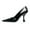 Black, variant on Women Classic Pointed Closed Toe Pumps Mid High Flared Heels Slip On Office Lady Party Dressy Shoes Size 15 Beige