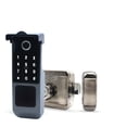 thumbnail image 1 of Fingerprint Smart Door Electronic Lock Outdoor IP65 Waterproof Gate Bluetooth Password IC Card, 1 of 7