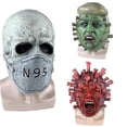 thumbnail image 1 of Virus mask Halloween Decor Horror Full Mask Scary Skull Props Cosplay Costume Party Fancy Dress Carnival Easter Day Mask, 1 of 5