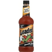 (12 Bottles) Master of Mixes Loaded Bloody Mary Mixer, 1 L