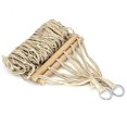 thumbnail image 2 of fastboy Indoor Outdoor Traditional Cotton Rope Hammock Portable Chair with Organizer Bag, 2 of 7