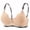 Beige, variant on Bras for Women Seamless Bra Woman Thin And Comfortable Fixed Cup Bra Without Rims Gathers Breathable Underwear Daily Bra. Pink 36