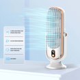 thumbnail image 3 of VtModv Clearance Sale Mini Fans Cold Fan Desktop Portable USB Rechargeable Car Home Brushless Motor Small Fan Shaking Head Fan, 3 of 9