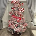 Red and White Deco Mesh Ribbon Roll, 10.24 in Wide x 10 yd Long ...