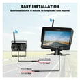 thumbnail image 5 of 7 Inch Car Monitor 12-24V Parking Reaverse Backup Camera System TFT LCD Screen IR Night Vision Wifi Rear View Camera ,Easy to Operate, 5 of 7