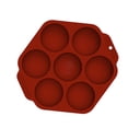 thumbnail image 2 of Yuarrent Molde de silicona para hornear gelatina y Chocolate, bandeja para cubitos de hielo, molde para galletas y dulces Herramientas y accesorios para hornear Rojo, 2 of 6