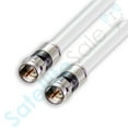 thumbnail image 2 of CABLES PREMIUM COAXIAL 18 AWG RG-6 WHITE BLACK INDOOR CONNECTEURS satellite CCTV, 2 of 7