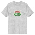 thumbnail image 6 of Friends Central Perk Logo Men's Athletic Heather Short Sleeve Crew Neck Tee-XL, 6 of 7