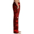 thumbnail image 3 of Fgvctg Valentine's Day Pajama Pants Mens Lover Sleepwear Wide Leg Pajamas Heart Print High Waisted Pjs Pant Plus Size Fall Spring Drawstring Lounge Pants with Pockets Multicolor XL, 3 of 6