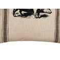 thumbnail image 3 of Pig Feed Sack Throw Pillow, 20" x 20", 3 of 4