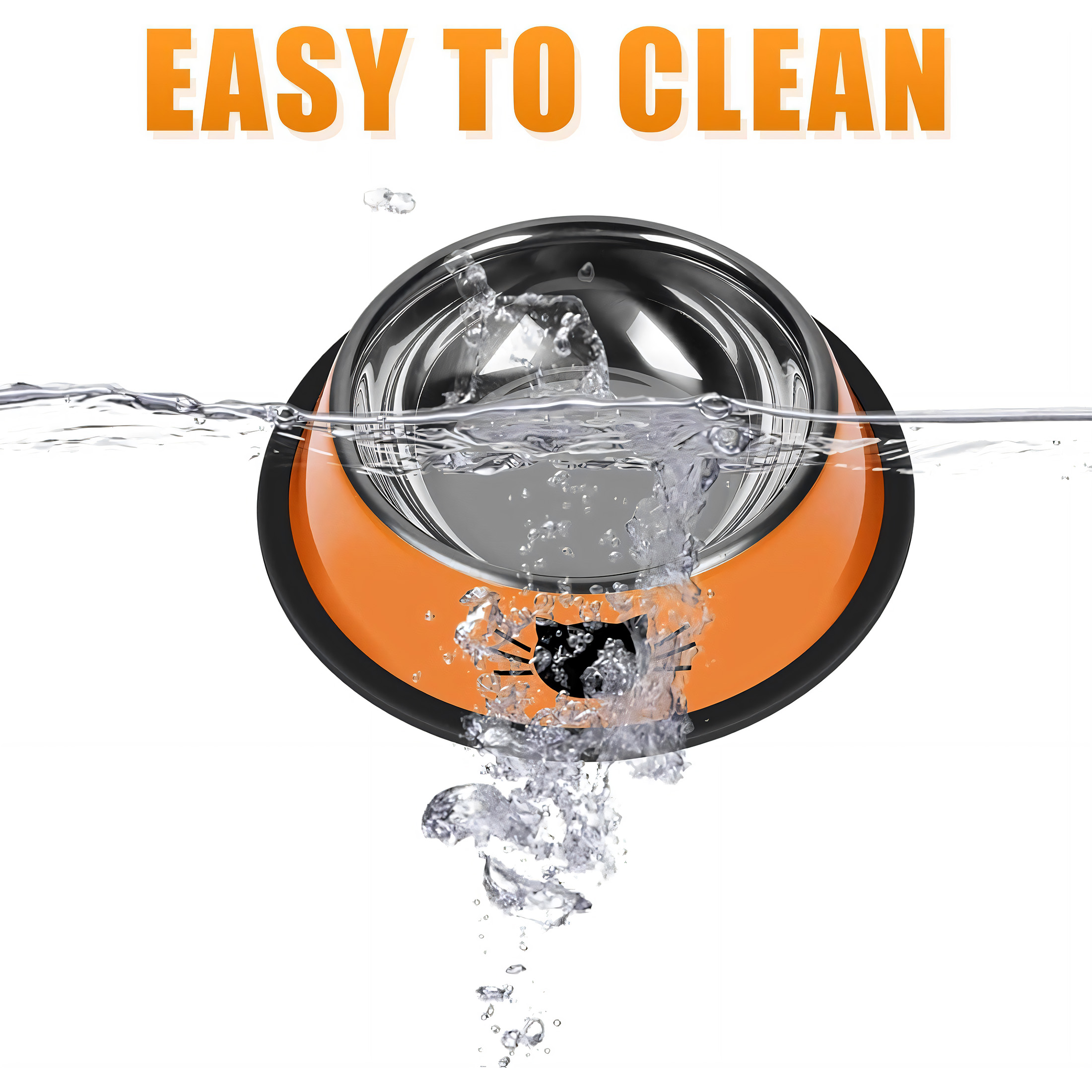 BESTSKY 6Pcs Cat Food Bowl,Anti-Tip Design Cat Bowls,Easy to Clean Elevated Dog Bowls