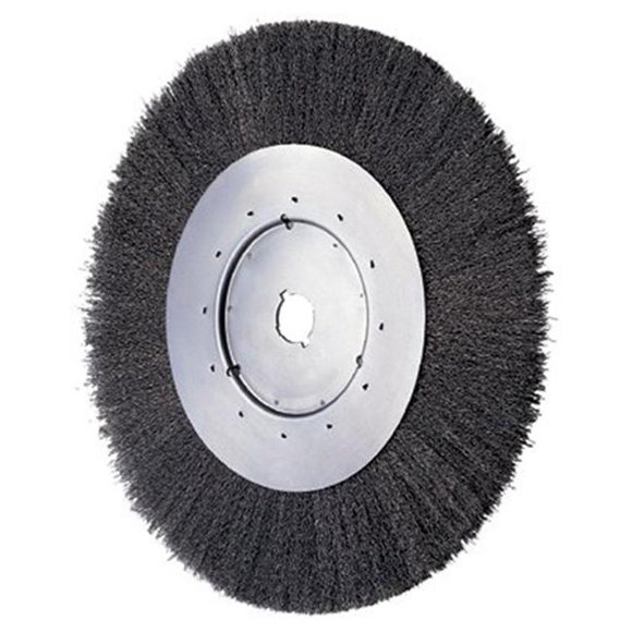 Advance Brush 410-80042 6 Inch Crimped Wire Wheel Narrow Face .014 Cs Wire