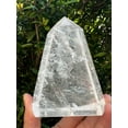 thumbnail image 5 of Premium Clear Quartz Obelisk, Standing Polished Clear Quartz Point (16-17 oz), 5 of 10