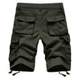 thumbnail image 5 of AOOCHASLIY Shorts Men Clothes Men's Plus Size Cargo Shorts Multi-Pockets Relaxed Summer Beach Shorts Pants, 5 of 6