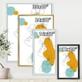 thumbnail image 4 of Designart 'Beautiful Woman Portrait With One Line Drawing' Modern Framed Canvas Wall Art Print, 4 of 5