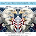 thumbnail image 5 of Toland Home Garden Fly In Unity Eagle Patriotic Flag Double Sided 12x18 Inch, 5 of 5