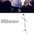 thumbnail image 4 of Floor Mic Stand, Microphone Stand Metal Portable Arm Angle Adjustable Stable Height Adjustable Strong Multifunction  for Stage Performance, 4 of 7