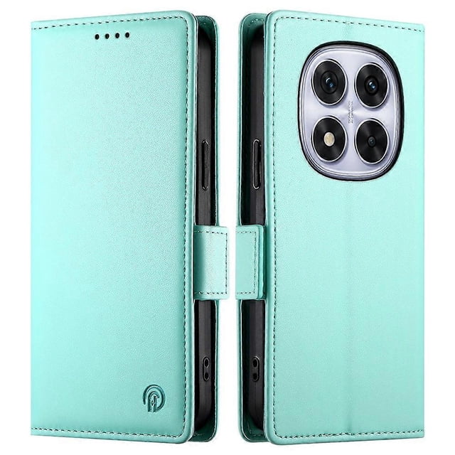 For Xiaomi Redmi Note 14 Pro 4G Stand Case PU Leather Wallet Phone Cover - Black