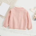 thumbnail image 7 of Gibobby Sweater Unisex Toddler Baby Girls 0-12 Months 2t 3t 4t 5t Toddler Long Sleeve Button Front Cardigan Sweaters Casual Kids Fall Winter Clothes(2-3 Years,Red), 7 of 7