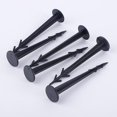thumbnail image 1 of Pack of 100 Ground Stakes for Fixing Weed Control Cloth, or Mole Control Net Black, 1 of 5