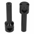 thumbnail image 2 of 2pcs 25mm Guidon Barres Montantes Monter Pince Adaptateur Kit Alliage d'Aluminium Moto Modificationnoir, 2 of 14