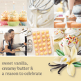 thumbnail image 6 of Yankee Candle Signature Votive Mini Candle Jar, Vanilla Cupcake Scent, Natural Soy Wax Blend Candle with Natural Fiber Wick, 1.3 OZ Glass Jar (Pack of 4), 6 of 6