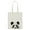 Baby Panda Bear, variant on 14.17 x 12.2 inches Cotton Tote Bag Reusable Grocery Shopping Cloth Bags - Baby Pig