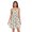 Cute Cartoon Butterfly with Flower, variant on Summer Dresses for Women Strapless Casual Beach Cover Ups Cute Cartoon Butterfly with Flower Tube Top Sundress