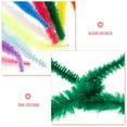 thumbnail image 4 of WHAMVOX 100Pcs DIY Twisted Rod Chenille Stems Assorted Colors Flexible for Craft Making, 4 of 4