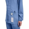 thumbnail image 4 of Cherokee Snap Front Scrub Jackets for Women, Workwear Revolution Soft Stretch WW310, 4 of 9