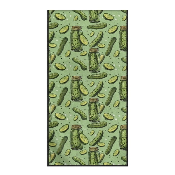 Psesaysky Cucumber Towel Car Seat Covers for Women Anti-Slip Sweatproof Car Seat Covers Front Seats Only Automotive Interior Decor Accessories