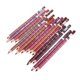 thumbnail image 3 of Delineador de labios de madera profesional para mujer, delineador de labios encantador, resistente al agua, lápiz suave, maquillaje, herramienta cosmética de larga duración, 28 colores, 3 of 5