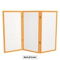 thumbnail image 7 of Red Lantern 3 ft. Short Window Pane Shoji Screen - Honey - 3 Panels, 7 of 7