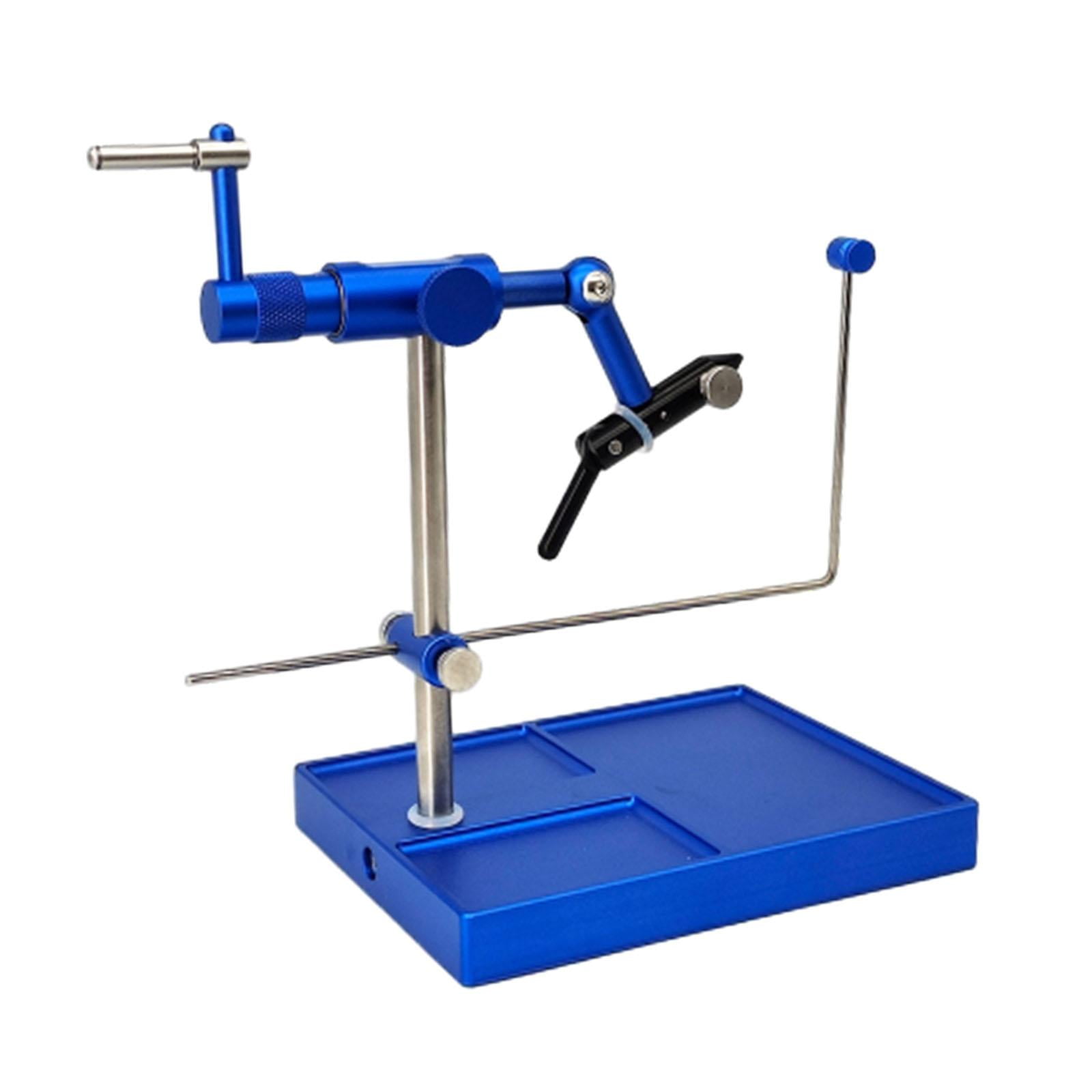 SunniMix Rotary Fly Tying Vise Practical Fishing Accessories Portable Fly Making Tool