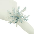 thumbnail image 3 of Saro Lifestyle Beaded Flower Napkin Ring (Set of4), 3 of 4